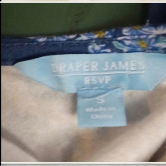 Draper James size small wrap dress with ruffles shoulder Career Cozy Midi - Picture 4 of 5